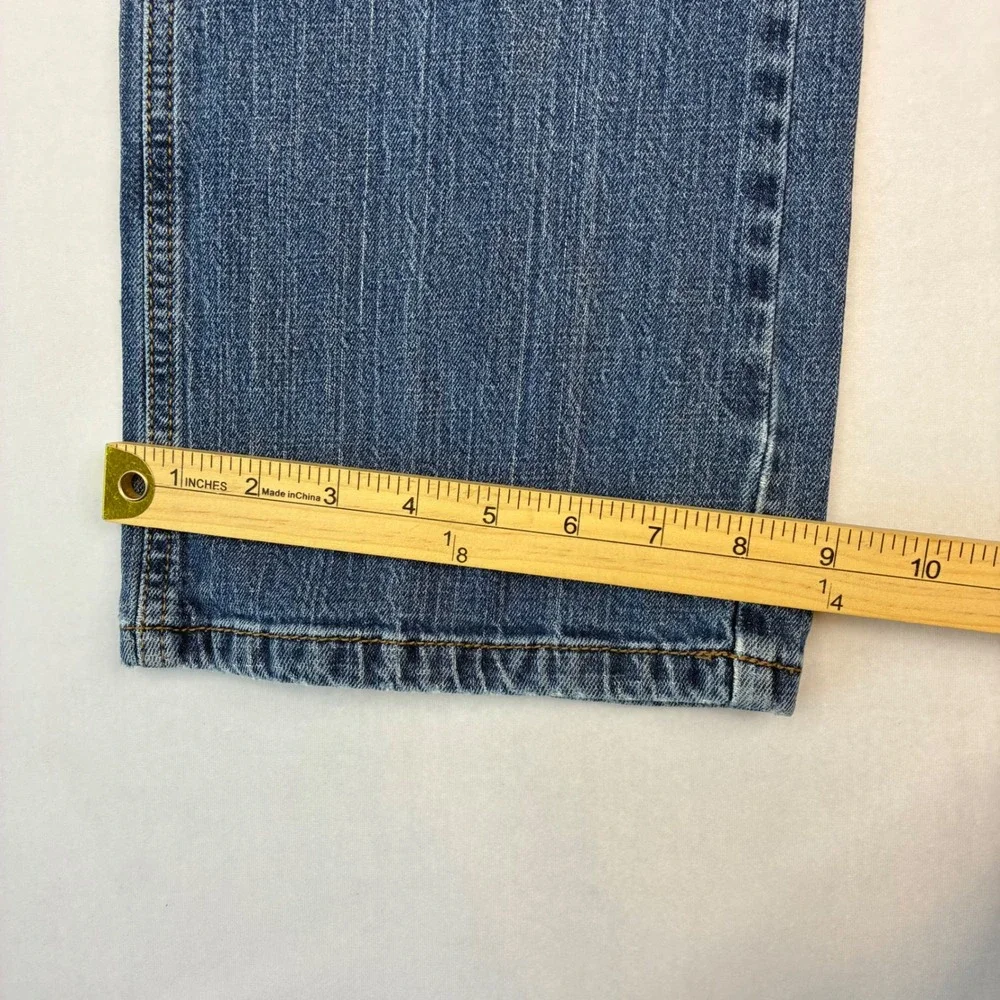 Wrangler Retro Relaxed Bootcut Jeans‎ Mens 34x31 Blue Stretch Western Denim